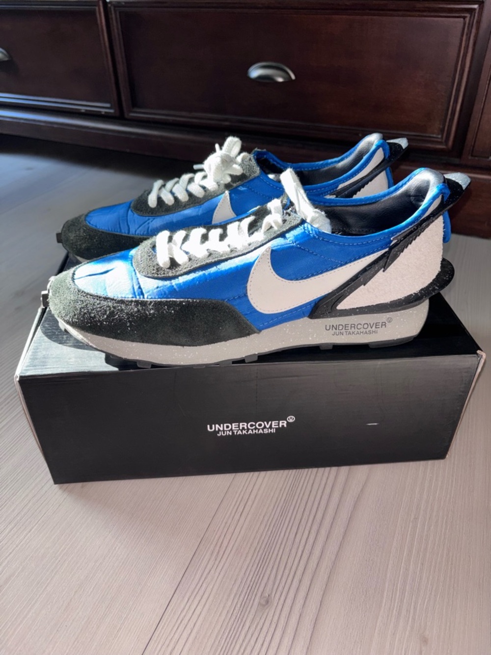 Undercover Blue White Black Men's Runner Sneaker